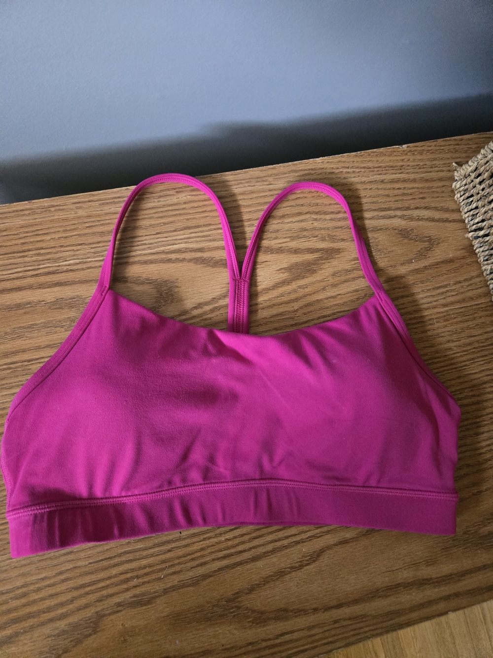 CRZ YOGA Hot Magenta Strappy Sports Bra